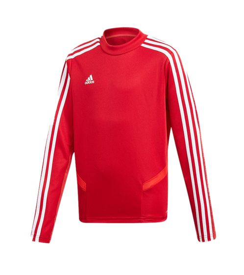 adidas Tiro19 men's long-sleeved shirt with Climacool technology fitness shirt long-sleeved sweater D95920 red