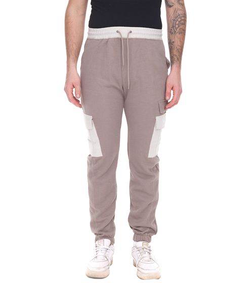 Project X Paris men's stylish leisure trousers jogger cargo trousers homewear 2344110 TP beige