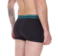 Pack of 2 REPLAY men's retro boxer shorts, cotton underwear, blue, black, dark blue or red