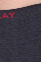 Pack of 2 REPLAY men's retro boxer shorts, cotton underwear, blue, black, dark blue or red