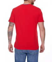 U.S. POLO ASSN. Men's basic T-shirt with brand embroidery cotton shirt US40 154 035 002387 in black, navy, white or red U.S. POLO ASSN. Men's basic T-shirt with brand embroidery cotton shirt US40 154 035 002387 in black, navy, white or red