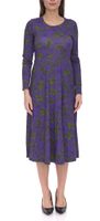 Robe en maille femme Aniston à motif floral manches longues 41876054 violet/vert