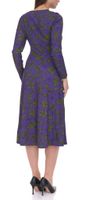 Robe en maille femme Aniston à motif floral manches longues 41876054 violet/vert