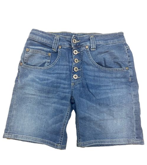 PLEASE P88A women's jeans shorts stylish denim trousers with five-pocket style 86741462 blue