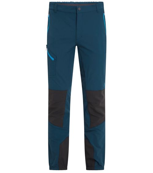 McKinley Beira M men's hiking trousers with sun protection factor 30 outdoor trousers short size 421582 901635 petrol blue