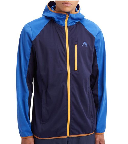 McKINLEY Ciamarello M men's jacket water-repellent softshell jacket with VENTMAX technology 421798 902 518 blue/yellow