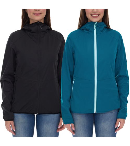 McKINLEY Ciamarello W Damen Jacke wasserabweisende Softshell-Jacke mit VENTMAX-Technologie 422244 Petrolblau oder Schwarz