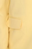 Blazer da donna AjC, blazer fidanzato lungo fino ai fianchi con fodera interna e chiusura ad un bottone 53438757 giallo