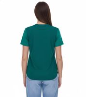 Outfitter OCEAN FABRICS TAHI Damen nachhaltiges Training-Shirt mit Mesh-Einsätzen Fitness-Shirt Kurzarm-Shirt OUT-W-1021-OTW in Grün, Blau, Rot, Schwarz oder Hellblau/Weiß