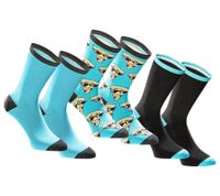 3 Paar TASTIQ Baumwoll-Socken mit Pizza-Print lange Strümpfe in stylischer Pizza-Geschenkbox fresh Socks Tas/1/CSX3/PIZ Blau/Schwarz/ Gelb 3 Paar TASTIQ Baumwoll-Socken mit Pizza-Print lange Strümpfe in stylischer Pizza-Geschenkbox fresh Socks Tas/1/CSX3/PIZ Blau/Schwarz/ Gelb