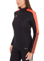 Confezione da 2 felpa da allenamento adidas Tiro LS donna con tecnologia AEROREADY mezza zip felpa HU0319 nero Confezione da 2 felpa da allenamento adidas Tiro LS donna con tecnologia AEROREADY mezza zip felpa HU0319 nero