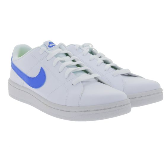 NIKE Court Royale 2 men's leisure shoes, everyday shoes, lace-up shoes DH3160 103 white/blue