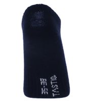 6 Paar TASTIQ Sneaker-Socken schlichte Baumwoll-Socken in Geschenkbox Sport-Socken Grau, Schwarz, Weiß, Blau, Grün oder Rosa