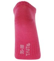 6 Paar TASTIQ Sneaker-Socken schlichte Baumwoll-Socken in Geschenkbox Sport-Socken Grau, Schwarz, Weiß, Blau, Grün oder Rosa