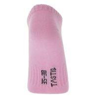6 Paar TASTIQ Sneaker-Socken schlichte Baumwoll-Socken in Geschenkbox Sport-Socken Grau, Schwarz, Weiß, Blau, Grün oder Rosa