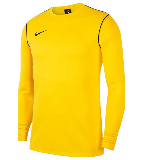 NIKE Park Dry 20 chemise de sport pour hommes avec technologie Dri-FIT chemise d'entraînement chemise à manches longues BV6875-719 jaune