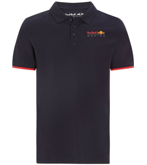 Oracle Red Bull Racing x Aston Martin Herren Polo-Shirt Baumwoll-Shirt Kurzarm-Shirt 170701009 502 Dunkelblau/Rot