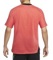 NIKE Dri-Fit ADC men's sports shirt, sustainable training shirt with Pro material DD1703-825 rust red