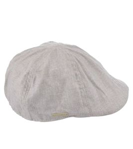 SEEBERGER casquette slide, chapeau tendance avec partie en coton, casquette de tous les jours 83966303 gris clair