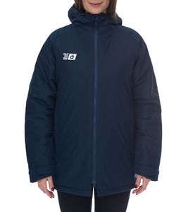 Outfitter OCEAN FABRICS TAHI Veste d'hiver durable pour femme avec capuche réglable Veste d'automne OUT-W-1035-OTW-42 bleu foncé