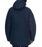 Outfitter OCEAN FABRICS TAHI Veste d'hiver durable pour femme avec capuche réglable Veste d'automne OUT-W-1035-OTW-42 bleu foncé Outfitter OCEAN FABRICS TAHI Veste d'hiver durable pour femme avec capuche réglable Veste d'automne OUT-W-1035-OTW-42 bleu foncé