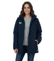 Outfitter OCEAN FABRICS TAHI women's sustainable winter jacket with adjustable hood autumn jacket OUT-W-1035-OTW-42 dark blue
