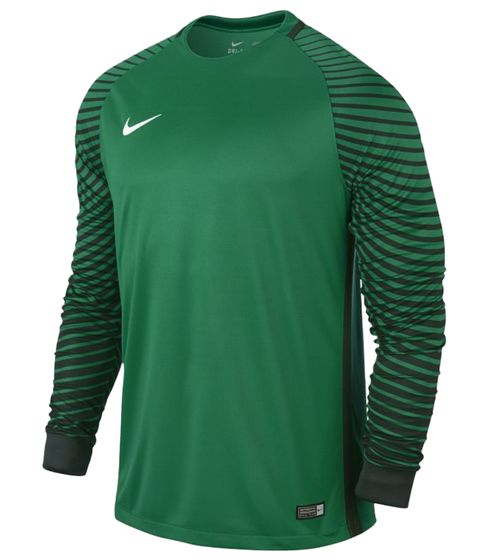 NIKE Gardien Longsleeve Maillot de gardien de but pour hommes avec chemise à manches longues Dry Fit Football 725882-319 Vert/Noir