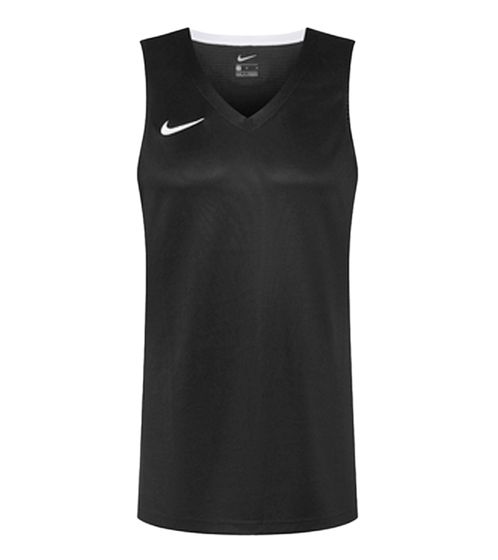 NIKE Team Basketball Herren Tank-Top mit DryFit Sport-Shirt Trainings-Shirt NT0199-010 Schwarz