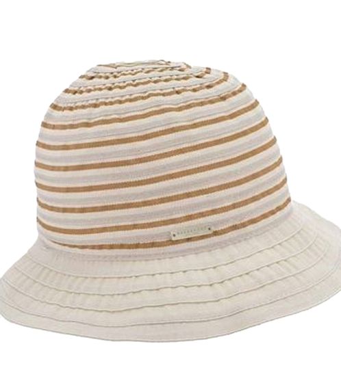 SEEBERGER women's and men's fishing hat, stylish fisherman's hat, summer hat 20506840 beige/brown