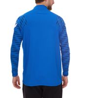 NIKE Strike 21 Dry Drill Longsleeve Herren Trainings-Pullover mit Half-Zip Sport-Troyer mit Dry-Fit Langarm-Shirt CW5858-463 Blau