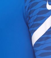 NIKE Strike 21 Dry Drill Longsleeve Herren Trainings-Pullover mit Half-Zip Sport-Troyer mit Dry-Fit Langarm-Shirt CW5858-463 Blau