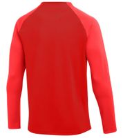 NIKE Academy Pro Dry Drill Longsleeve Men's Training Jacket with Half-Zip Sports Jacket with Dry-Fit DH9230-657 Red