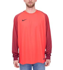 NIKE Gardien Longsleeve Men's Goalkeeper Jersey with Dry-Fit Long Sleeve Shirt Football 725882-671 Red/Black