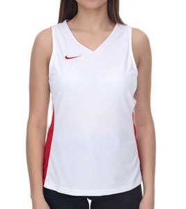 Canotta da donna NIKE Team Basketball con maglia sportiva DryFit maglia da allenamento NT0211-103 bianco/rosso Canotta da donna NIKE Team Basketball con maglia sportiva DryFit maglia da allenamento NT0211-103 bianco/rosso
