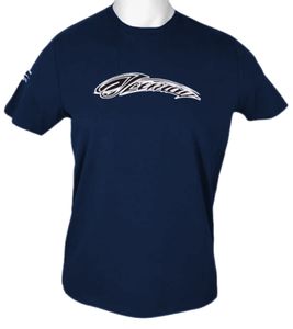 ALFA ROMEO men's T-shirt short-sleeved shirt from the Kimi Räikkönen collection round-neck shirt KR_TS01 dark blue