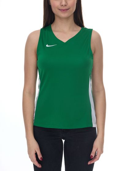 NIKE Team Basketball Damen Tank-Top mit DryFit Sport-Shirt Trainings-Shirt NT0211-302 Grün/Weiß