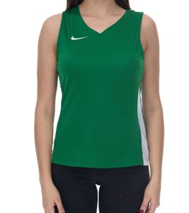 Canotta da donna NIKE Team Basketball con maglia sportiva DryFit da allenamento NT0211-302 verde/bianca Canotta da donna NIKE Team Basketball con maglia sportiva DryFit da allenamento NT0211-302 verde/bianca