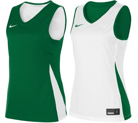 NIKE Team Basketball Reversible Women's Tank Top with Dri-FIT Technology Training Shirt Reversible Sports Shirt NT0213-302 Green/White