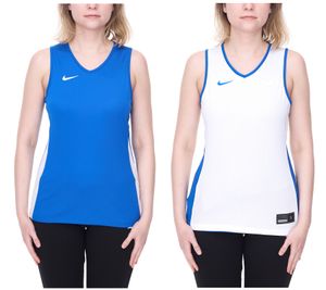 NIKE Team Basketball Canotta reversibile da donna con tecnologia Dri-FIT Maglia da allenamento Maglietta sportiva reversibile NT0213-463 Blu/Bianco NIKE Team Basketball Canotta reversibile da donna con tecnologia Dri-FIT Maglia da allenamento Maglietta sportiva reversibile NT0213-463 Blu/Bianco