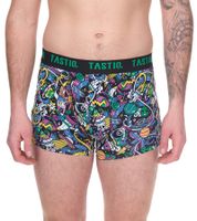 Pack of 5 TASTIQ men's boxer shorts in a gift box with space print cotton underpants Tas/1/BCX5/SPAC black/colorful Pack of 5 TASTIQ men's boxer shorts in a gift box with space print cotton underpants Tas/1/BCX5/SPAC black/colorful