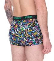 Pack of 5 TASTIQ men's boxer shorts in a gift box with space print cotton underpants Tas/1/BCX5/SPAC black/colorful Pack of 5 TASTIQ men's boxer shorts in a gift box with space print cotton underpants Tas/1/BCX5/SPAC black/colorful