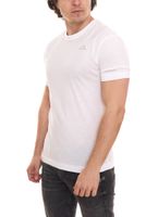 10er Sparpack Kappa Herren Baumwoll-Shirt Rundhals-Shirt mit kleinem Logo-Patch Sparpack Kurzarm-Shirt 711169 A1C Weiß 10er Sparpack Kappa Herren Baumwoll-Shirt Rundhals-Shirt mit kleinem Logo-Patch Sparpack Kurzarm-Shirt 711169 A1C Weiß