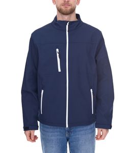 SANTINO giacca softshell idrorepellente da uomo giacca outdoor giacca da tutti i giorni 1009676 blu
