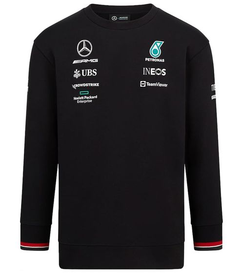 Mercedes-Benz AMG Petronas F1 men's sweater cotton sweater leisure sweater 701220703 001 black