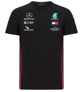 Mercedes-Benz AMG Petronas F1 Herren T-Shirt Kurzarm-Shirt Baumwoll-Shirt 141191040 100 Schwarz