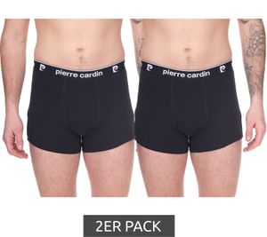 Lot de 2 boxers homme en coton Pierre Cardin sous-vêtements R808 6990 noir Lot de 2 boxers homme en coton Pierre Cardin sous-vêtements R808 6990 noir