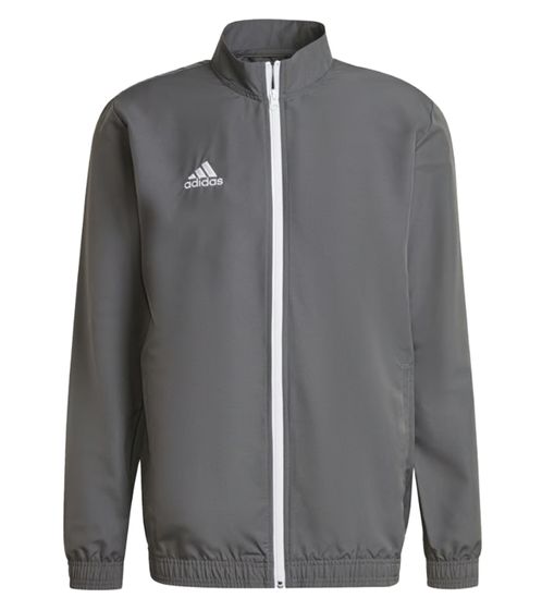 adidas Entrada 22 Herren Trainings-Jacke mit AEROREADY-Technologie Sport-Jacke H57535 Grau