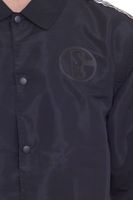 umbro Bundesliga Jacke Herren Übergangs-Jacke Alltags-Jacke mit Kent-Kragen SV Werder Bremen oder FC Schalke 04 Schwarz