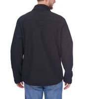 Giacca softshell SANTINO, giacca outdoor idrorepellente per donna o uomo, giacca per tutti i giorni in blu o nero