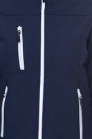 Giacca softshell SANTINO, giacca outdoor idrorepellente per donna o uomo, giacca per tutti i giorni in blu o nero